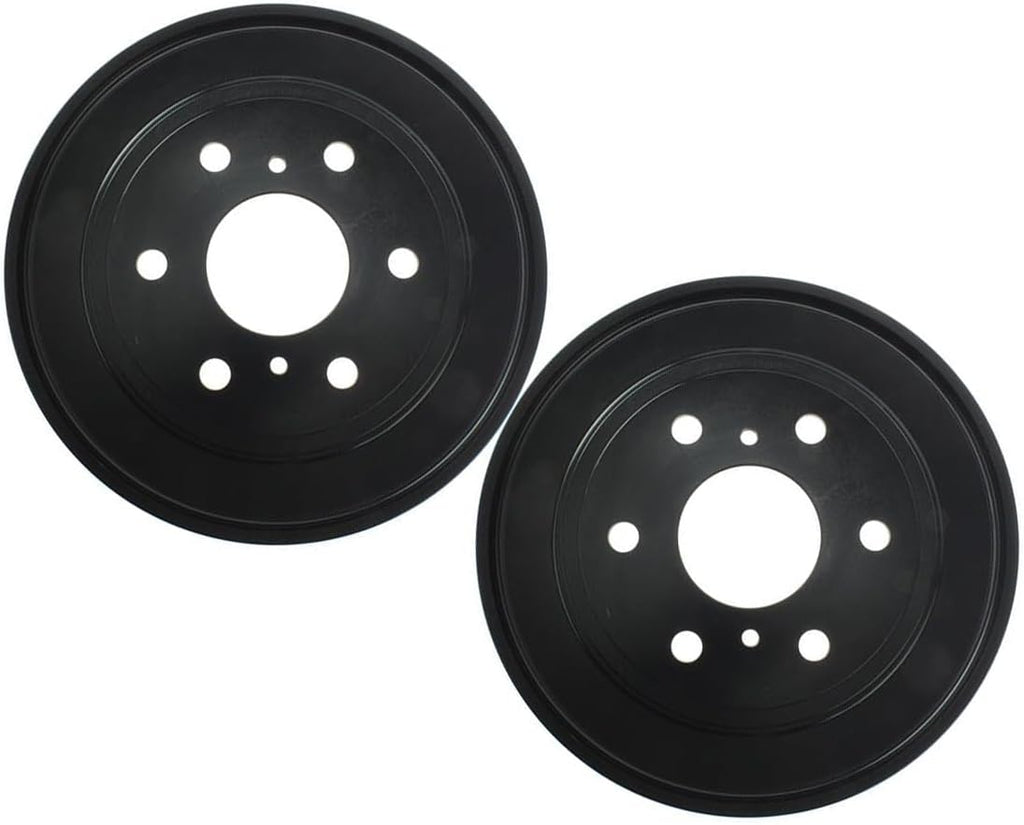 Rear Brake Drums, 2pcs Replacement Brake Drum Rear Set Kit fits Chevy Silverado 1500 Classic 2007-2007 fits GMC Sierra 1500 2005-2008 fits GMC Sierra 1500 Classic 2007-2007