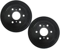 Rear Brake Drums, 2pcs Replacement Brake Drum Rear Set Kit fits Chevy Silverado 1500 Classic 2007-2007 fits GMC Sierra 1500 2005-2008 fits GMC Sierra 1500 Classic 2007-2007