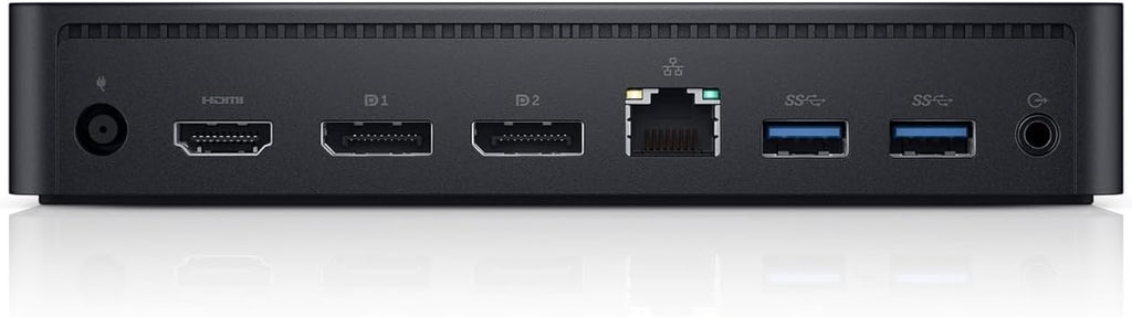 Dell Universal Dock D6000 High Speed USB-C & USB 3.0 Docking Station, Triple 4K Display Support, HDMI, 2X DisplayPort, USB-C PowerShare, Ethernet, Compatible with Windows & Mac, with HDMI Cable