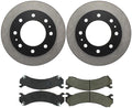 4Pcs Brakes Kit Front Disc Brake Rotors Brakes Pads for Chevy Silverado 2500 HD Classic 2007-2007 for Chevrolet Silverado 3500 2001-2007 for Chevy Silverado 3500 2001-2007