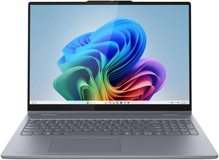 Lenovo IdeaPad 5 16AKP10 16' WUXGA IPS Touchscreen Copilot+ 2-in-1 Laptop, AMD Ryzen AI 7 350 2.0GHz; 16GB LPDDR5x-6400 RAM; 1TB Solid State Drive; Radeon 860M Graphics w/3 Year ESET Anti-Virus