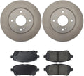 3PCS Front Brakes and Rotors Kit, Disc Brake Pads and Rotor Brake kit fits Ford Fiesta 2019 2018 2017 2016 2015 2014 2013 2012 2011 A1141
