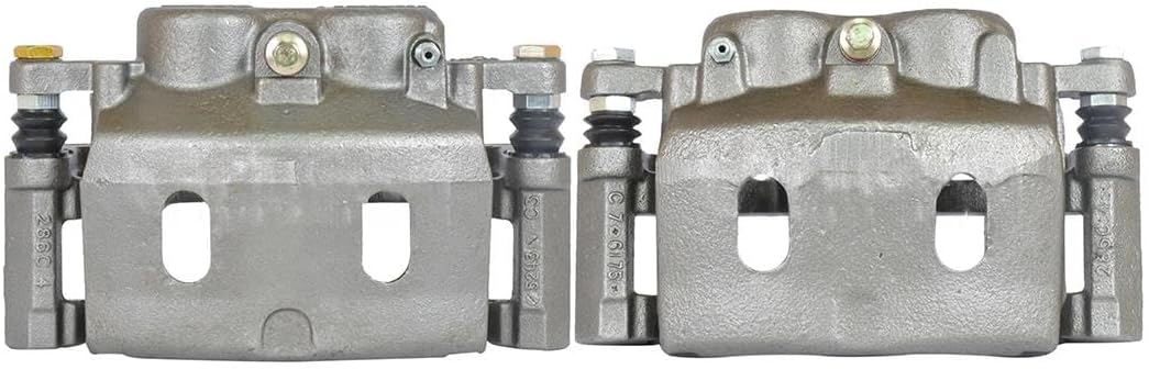 Arrhythmic 2Pcs Disc Brake Caliper Front Brake Caliper Kit Brake Calipers Left and Right for Chevy Silverado 1500 2005-2008 for Chevrolet Silverado 1500 Classic 2007-2007