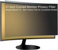 2-Way Privacy Filter to fit the 27-inch Samsung CF390/CF396/CF391 Curved LED Monitor with Installation Kit
