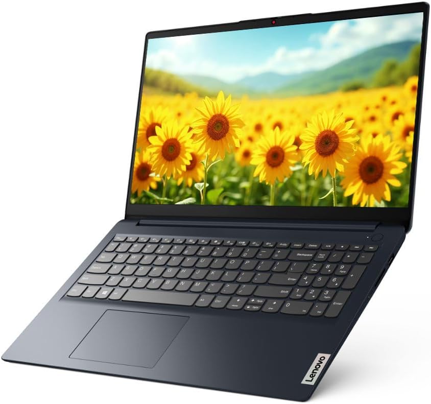 Lenovo IdeaPad 15.6' FHD Touchscreen Laptop Computer, 10-Core Intel i5-1335U Processor, Windows 11 Laptop 12GB RAM 1.2TB Storage (256GB SSD+1TB OneDrive), Numeric Keypad, NLY Earphones, Abyss Blue