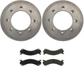 Brake Pads and Rotors Kit - Rear Brakes and Rotors, Replacement Brake Kit fits Chevrolet Silverado 3500 2001-2007 fits Chevy Silverado 3500 2001-2007
