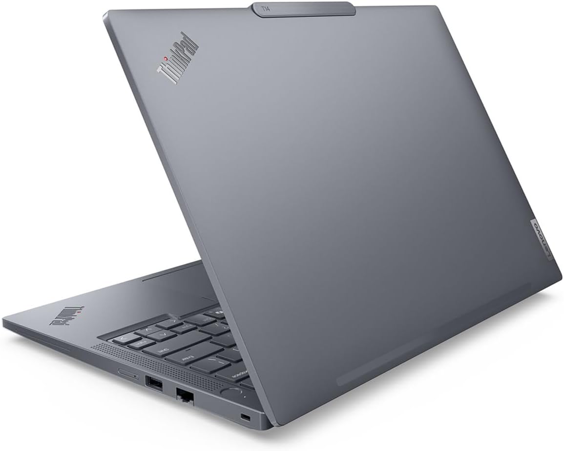 Lenovo ThinkPad T14 Gen 5 21MC000NUS 14' Notebook - WUXGA - AMD Ryzen 5 PRO 8540U - 16 GB - 256 GB SSD - English Keyboard - Gray