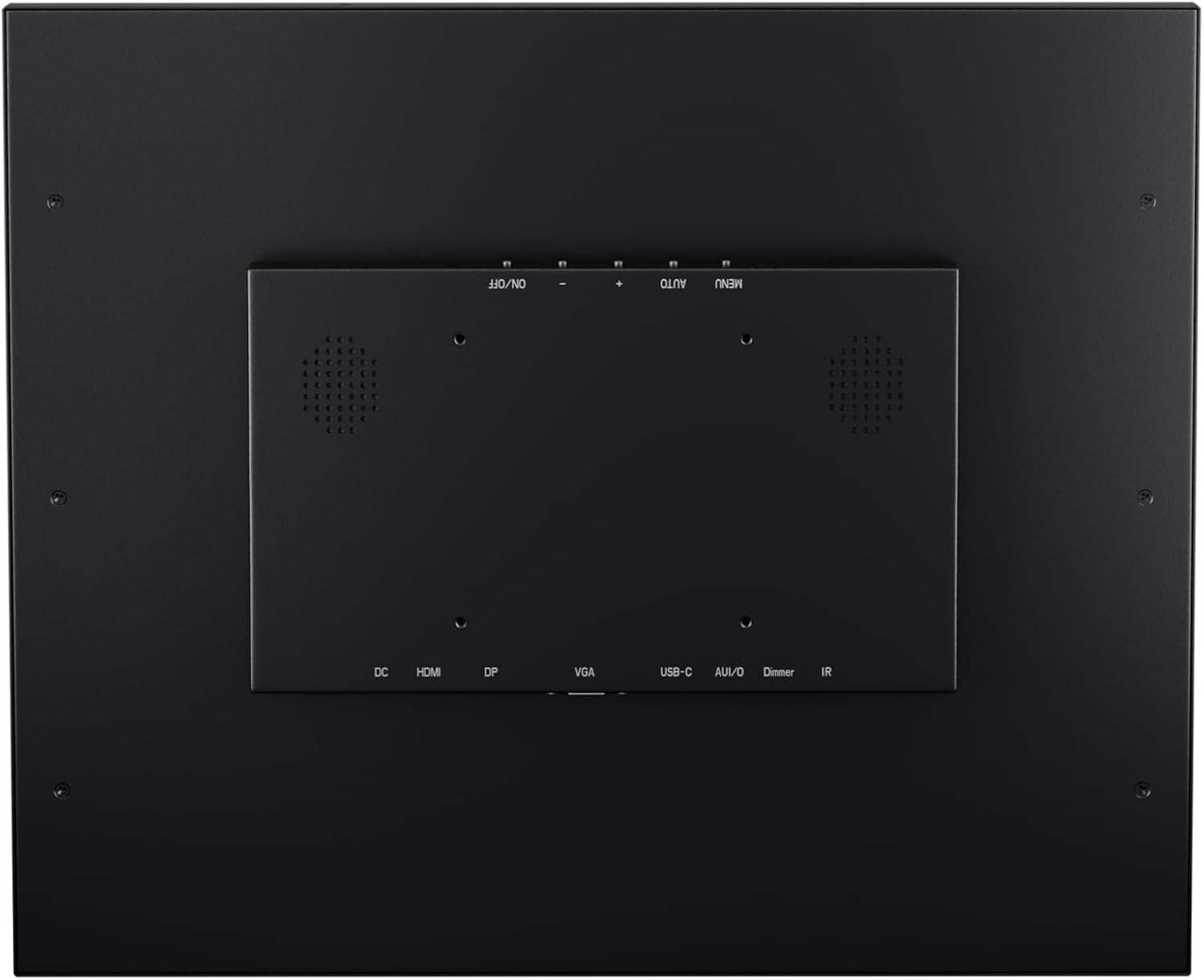 Beetronics 19 Inch Touchscreen Monitor | Full HD 1080p | 19TSV7M – Industrial-Grade, Professional 10-Point Multi Touch Display for PC, Mac, Linux – HDMI, DisplayPort, USB-C, VGA Inputs