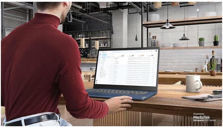 Lenovo 2023 Ideapad Slim 3, 14' (1920 x 1080) FHD Touchscreen Chromebook Slim Thin Laptop, 8-Core MediaTek Kompanio 520, 4GB RAM, 64GB eMMC, WiFi 6, Chrome OS, Abyss Blue, EAT 64GB Micro SD