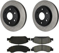 4X Front Brake Kit - Brake Pads and Rotors Kit Automotive Replacement Brake Kits for Cadillac XTS 2013-2017 for Chevrolet Avalanche 2008-2013 for Chevy Avalanche 2008-2013