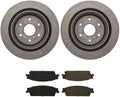 Brake Pads and Rotors, 3PC Rear Brake Kit Brakes and Rotors for Chevrolet Avalanche 2007-2013 for Chevy Avalanche 2007-2013 for Chevrolet Silverado 1500 2007-2013