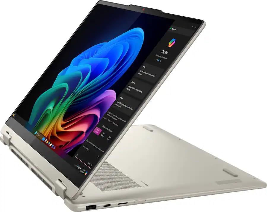 Lenovo Yoga 7 2-in-1 Copilot+ PC 16' Full HD LCD Touchscreen Laptop|AMD Ryzen AI 7 350|AMD Radeon Graphics|Fingerprint|Backlit| 16GB RAM DDR5 | 1024GB SSD | Windows 11 Home |