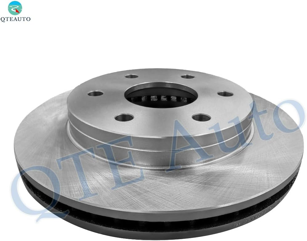 PM Auto Set of 6 Front 305mm Brake Disc Rotors-Ceramic Brake Pad Kit Replacement For 2007 Chevrolet Silverado 1500 Classic Rear Disc