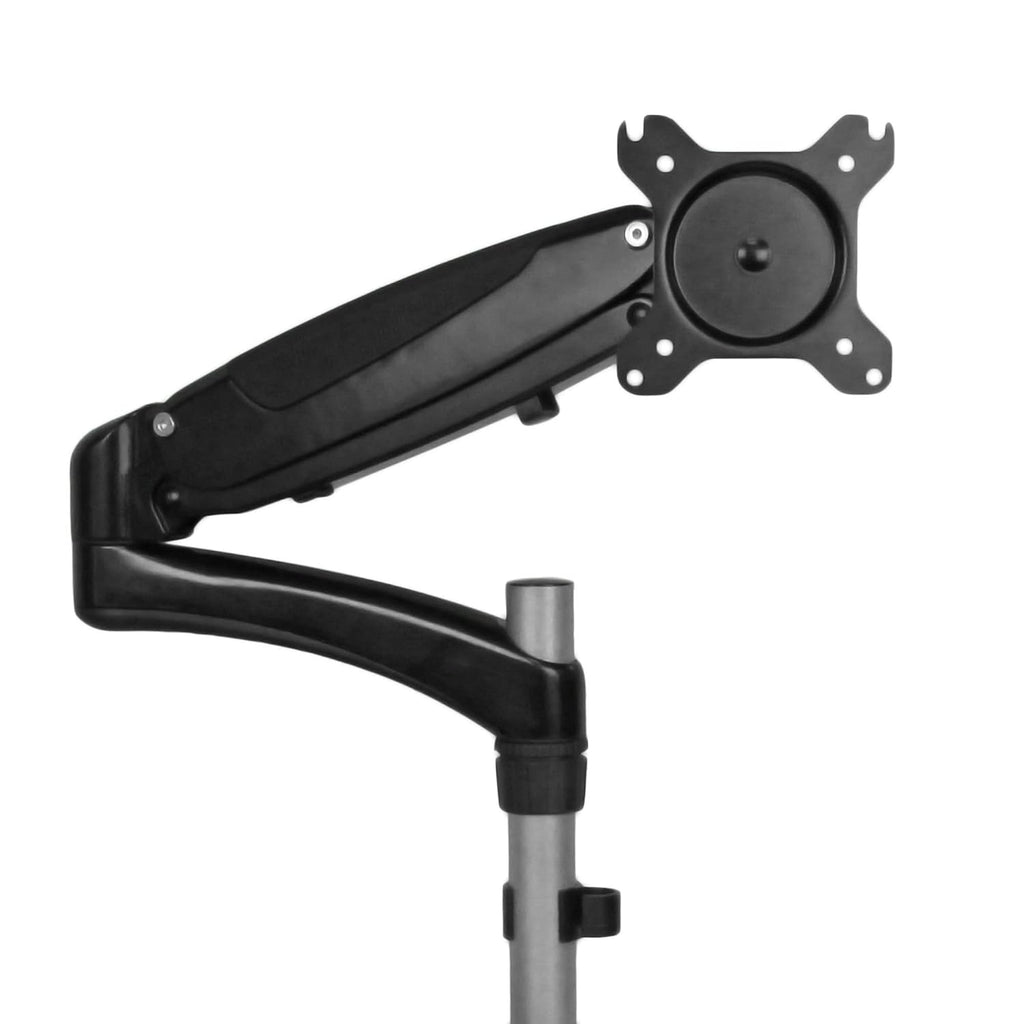 StarTech.com Laptop Monitor Stand, Computer Monitor Stand, Full Motion Articulating, VESA Desk Mount for Displays up to 27' (17.6lb/8kg)