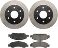 4X Front Brake Kit - Brake Pads and Rotors Kit Automotive Replacement Brake Kits for Chevrolet Silverado 1500 2006-2007 for Chevy Silverado 1500 2006-2007
