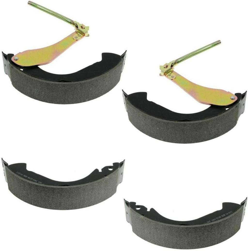 Wairau Semi Metallic Brake Pads Shoes Rotor Drum Kit W/Hardware for Chevy for Silverado 1500 2007-2008,for GMC for Sierra 1500 2007-2008 Truck Front Rear Left Right 6 Lug-Wheel Lug Count SL1223