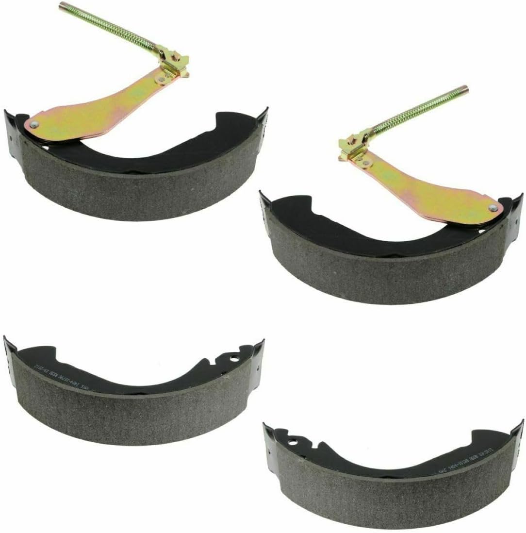 Wairau Semi Metallic Brake Pads Shoes Rotor Drum Kit W/Hardware for Chevy for Silverado 1500 2007-2008,for GMC for Sierra 1500 2007-2008 Truck Front Rear Left Right 6 Lug-Wheel Lug Count SL1223