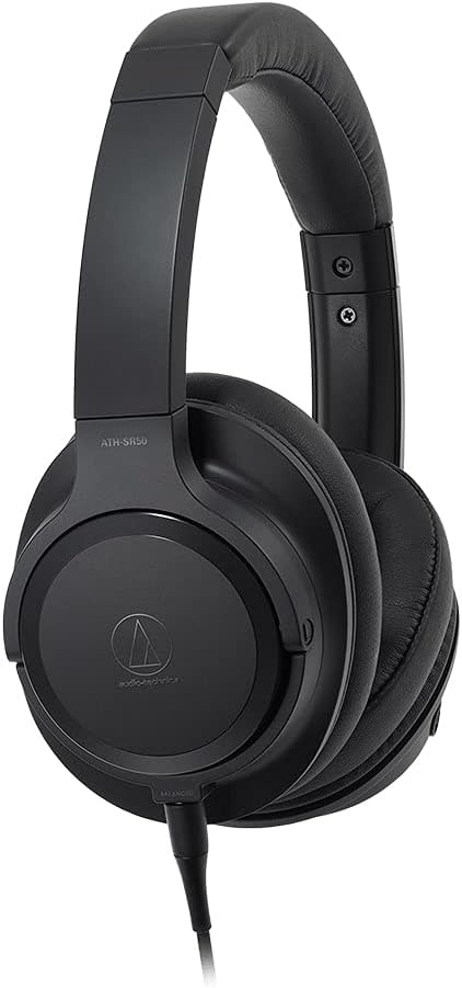 Audio-Technica ATH-SR50 Over-Ear High-Resolution Headphones