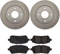 Front Brake Pads and Rotors - Brakes and Rotors Kit Front, Brake Kit fits Ford Fiesta 2019 2018 2017 2016 2015 2014 2013 2012 2011