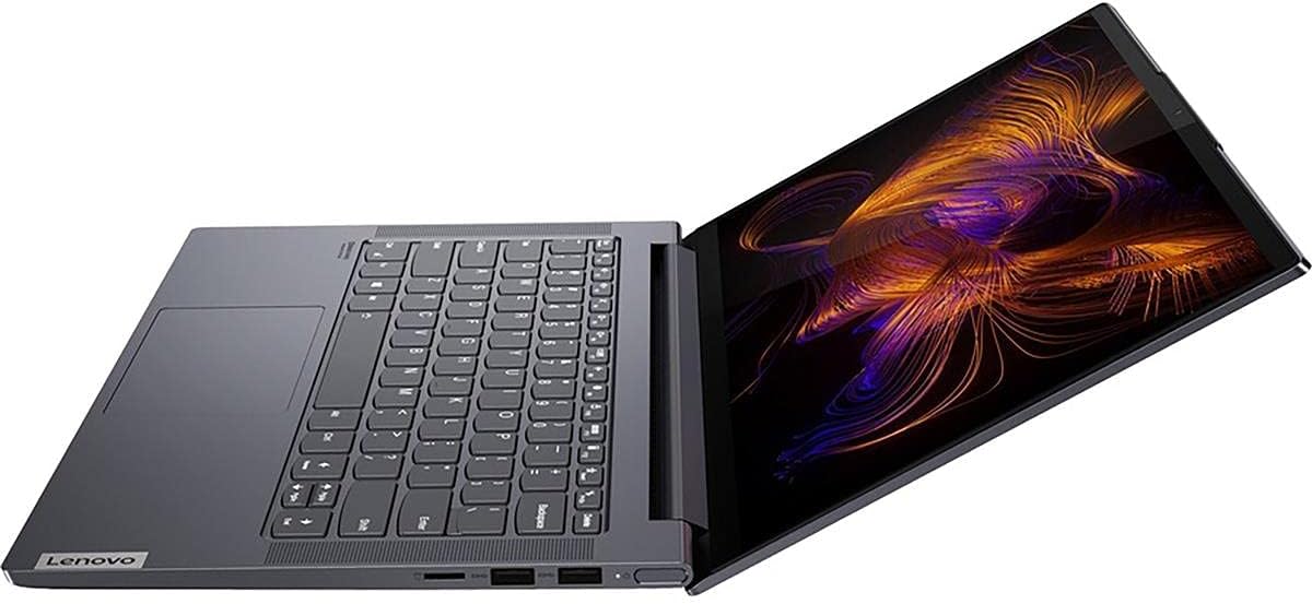 Lenovo IdeaPad Slim 7i 14.0' Laptop, 14.0' FHD (1920 x 1080), Intel Core i7-1165G7 Processor, 8GB DDR4 RAM, 512GB NVMe SSD Storage, Intel Iris X Graphics, Windows 10 Home, 82A6000BUS, Slate Grey