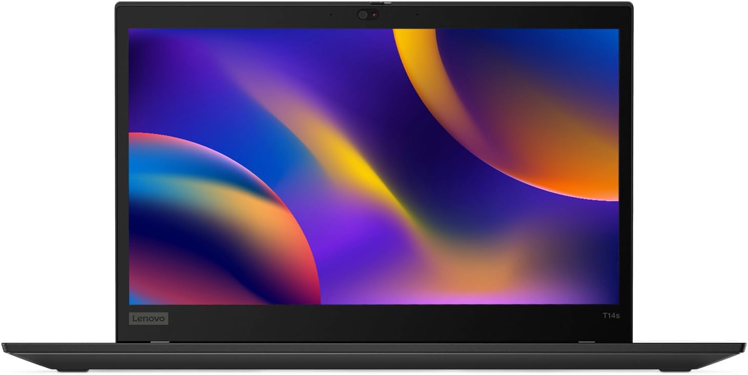 Lenovo ThinkPad T14s Gen 1 14-Inch FHD Laptop Computer, Intel Core i7-10610U, 16GB DDR4 RAM, 512GB SSD, Fingerprint Reader, Thunderbolt 3, Windows 11 Pro (Renewed)