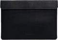 Black Leather Laptop Case Made for 15in MacBook Air Sleeve - Carrying Protective Sleeves Compatible with MacBook Air 15' M2 M3 M4 A2941 А3114 A3241 2022 2023 2024 2025, Genuine Vintage Leather, Black