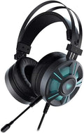 Gaming Headset with Microphone Compatible PC Laptop Over-Ear Headphones Noise Canceling Mic 7.1 Stereo Surround Sound Gaming Headset