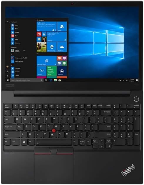 Lenovo ThinkPad E15 15.6' FHD (1920x1080) IPS Anti-Glare Display - Intel Core i7-10510U Processor, 16GB RAM, 1TB PCIe-NVMe SSD, Windows 10 Pro 64-bit