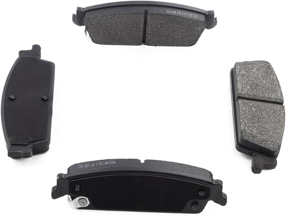 Rear Brake Pads and Rotors Kit, Replacement Brakes Kit for Chevrolet Silverado 1500 4.8L 2007-2013, for Chevrolet Silverado 1500 5.3L 2007-2013, for Chevy Silverado 1500 6.0L 2007-2009