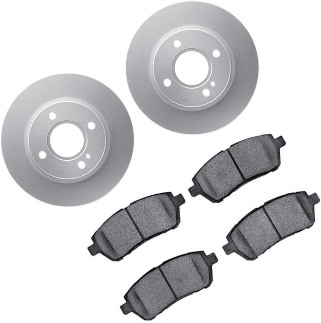 1 x Disc Brake Pad and Rotor Kit Front Brake And Rotors fits Ford Fiesta,Figo 2016 2017