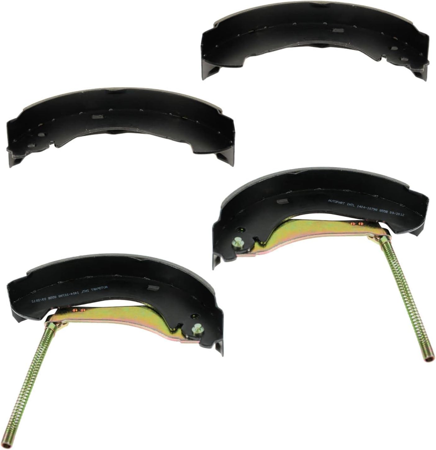New Rear Brake Shoe & Drum Kit Compatible With Chevy Silverado 1500 Classic 2005-2008 Compatible With GMC Sierra 1500 Classic, Replacement for BFS00100
