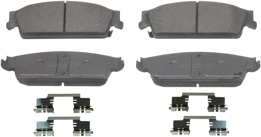 Pack of 4 Rear Brake Pads and Rotors Kit Automotive Replacement Brake Kits for Chevy Silverado 1500 2008-2013 for Chevrolet Suburban 1500 2007-2013 for Chevy Suburban 1500 2007-2013