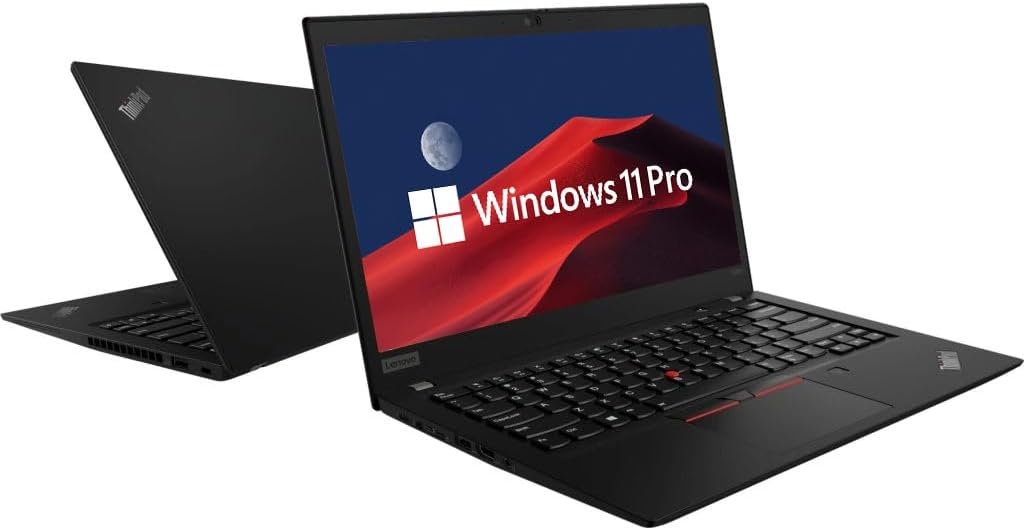 Lenovo ThinkPad T490s 14' FHD Business Laptop Computer, Intel Core i7-8565U Notebook PC, 8GB DDR4 RAM, 512GB SSD, Backlit Keyboard, Webcam, WiFi BT, Windows 11 Pro (Renewed)
