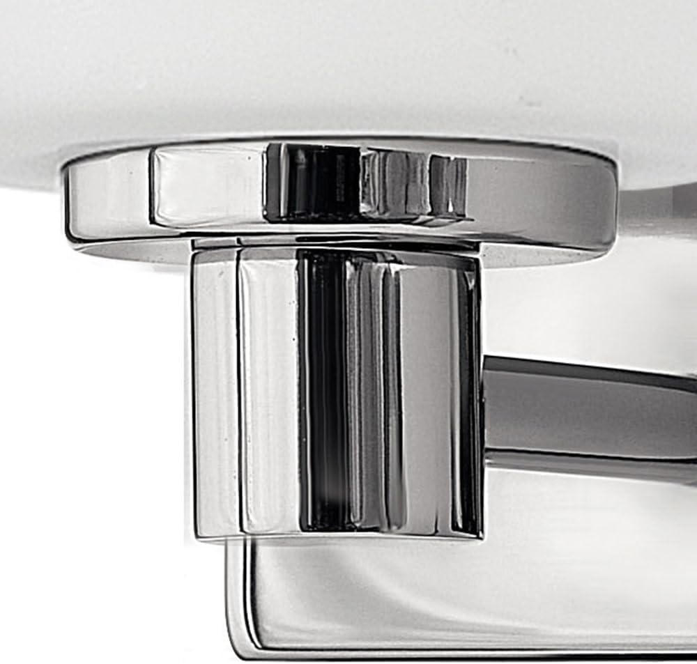 Hinkley Karlie Transitional One Light Bathroom Vanity Fixture, Chrome