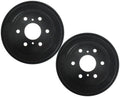 Rear Brake Drum - Set 2 Drum Brake Kit Brake Drum Set Replacement for Chevrolet Silverado 1500 2005-2008 for Chevy Silverado 1500 2005-2008 for Chevrolet Silverado 1500 Classic 2007-2007