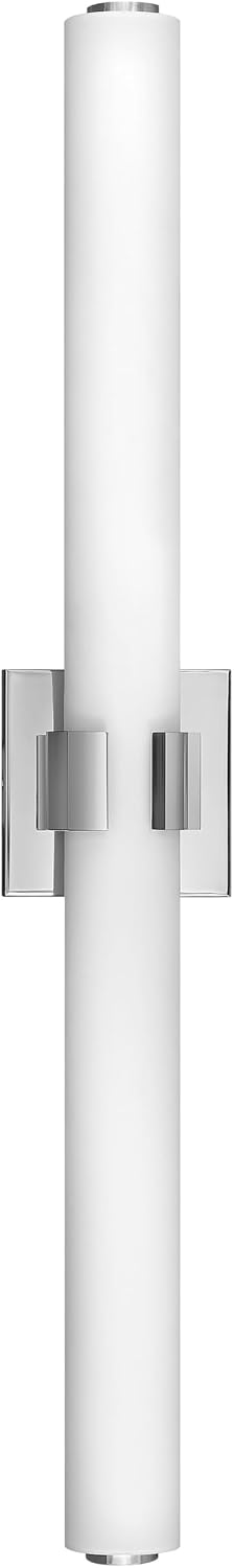 Hinkley Aiden Collection 31.25' Integrated LED 53W Bathroom Vanity Light Fixture, Chrome