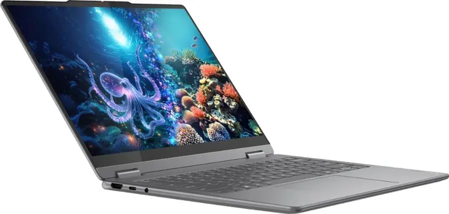 Lenovo Laptop / 14' 1920x1200 Touch / 8 Cores Intel Ultra 7 256V Intel Arc Graphics 140V / 16GB LPDDR5 1TB NVMe SSD/Backlit Keyboard Fingerprint Thunderbolt 4 Wi-Fi 7 / Win11 Pro