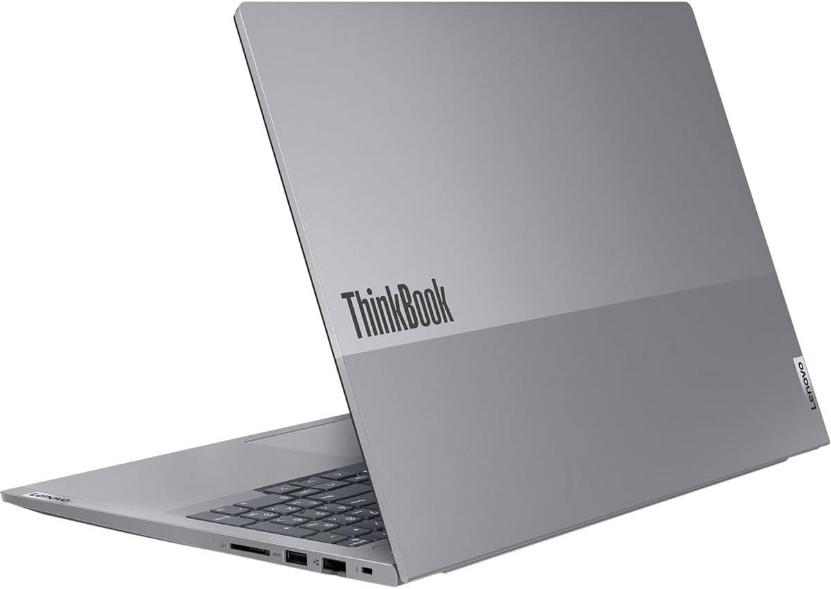 Lenovo ThinkBook 16 G7 ARP 21MW0002US 16' Touchscreen Notebook - WUXGA - AMD Ryzen 5 7535HS - 16 GB - 512 GB SSD - English (US) Keyboard - Arctic Gray