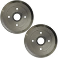 Rear Drum Brakes - Automotive Replacement Brake Drums for Ford Fiesta 2008 2.0L l4, for Ford EcoSport 2004 2005 2006 2007 2008 2009 2010 2011 2012 2.0L l4