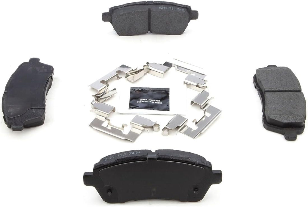 Arrhythmic 6PCs Brake Kit 10.16inch(258mm) Front Ceramic Brake Pads and Rotors kit for Ford Fiesta 1.6L 2011 2012 2013 2014 2015 2016 2017 2018 2019, for Ford Fiesta 1.0L 2014 2015 2016 2017