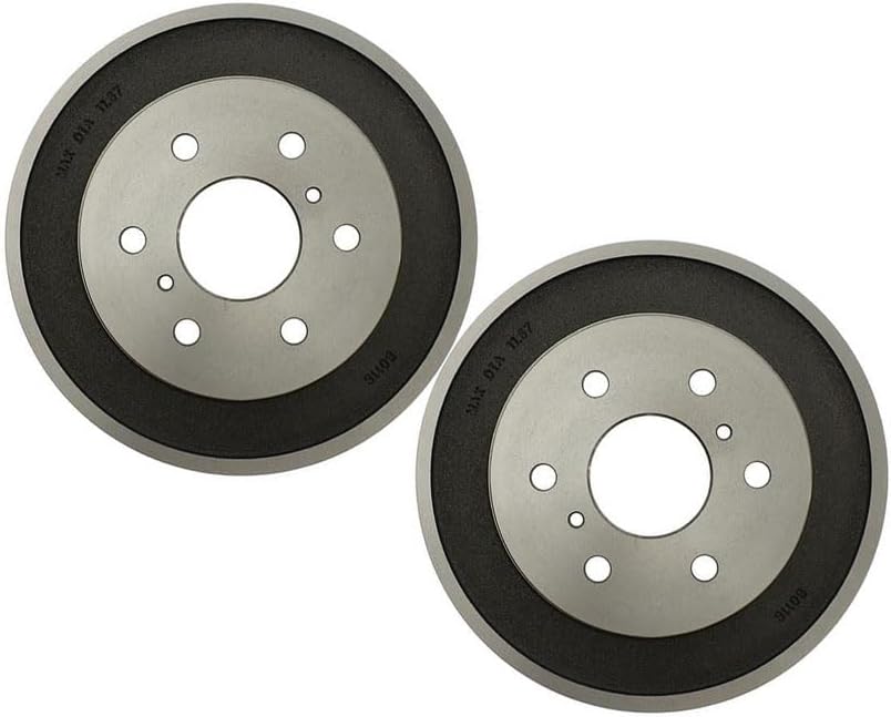Rear Drum Brake Kit, Brake Drum Automotive Replacement Brake Drums 2PC for Chevrolet Silverado 1500 Classic 2007-2007 for Chevy Silverado 1500 Classic 2007-2007