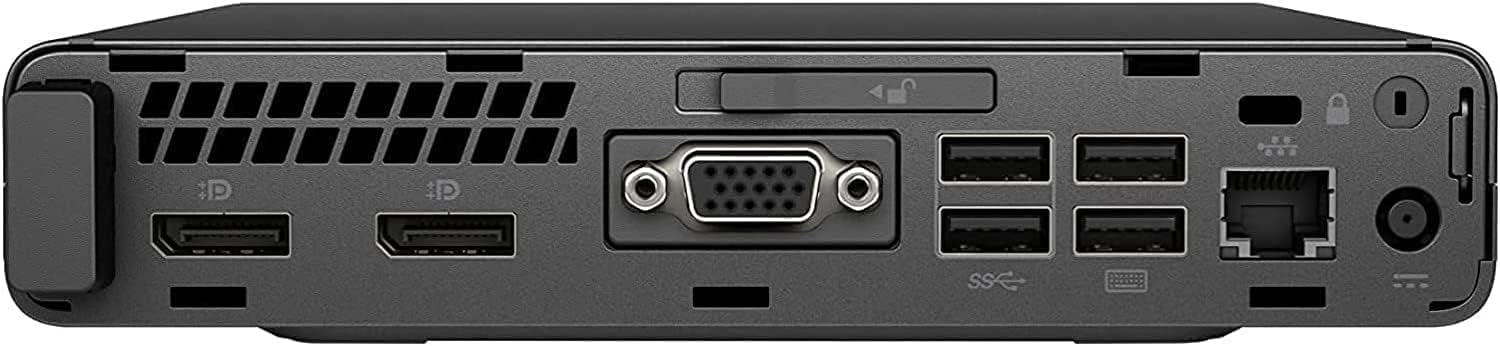 HP EliteDesk Mini Desktop Computer with 24 inch Monitor Bundle,Intel i7-6700 AX210 Wi-Fi 6e,Bluetooth 5.2,32GB RAM,New NVMe 1TB SSD, Wireless Keyboard & Mouse,Windows 11 (Renewed)
