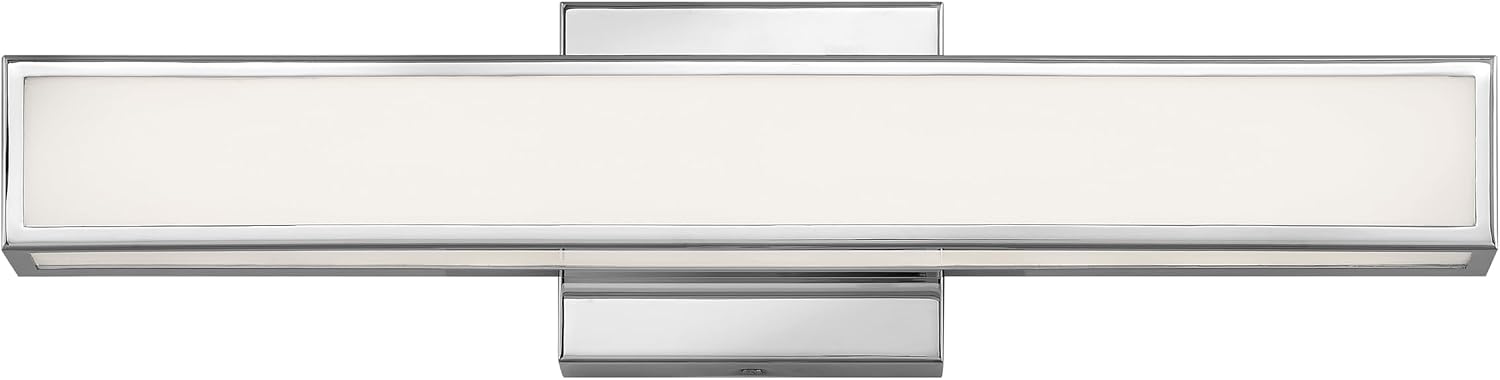 Hinkley Alto 18' Integrated LED 26W Bathroom Vanity Light Fixture, Chrome