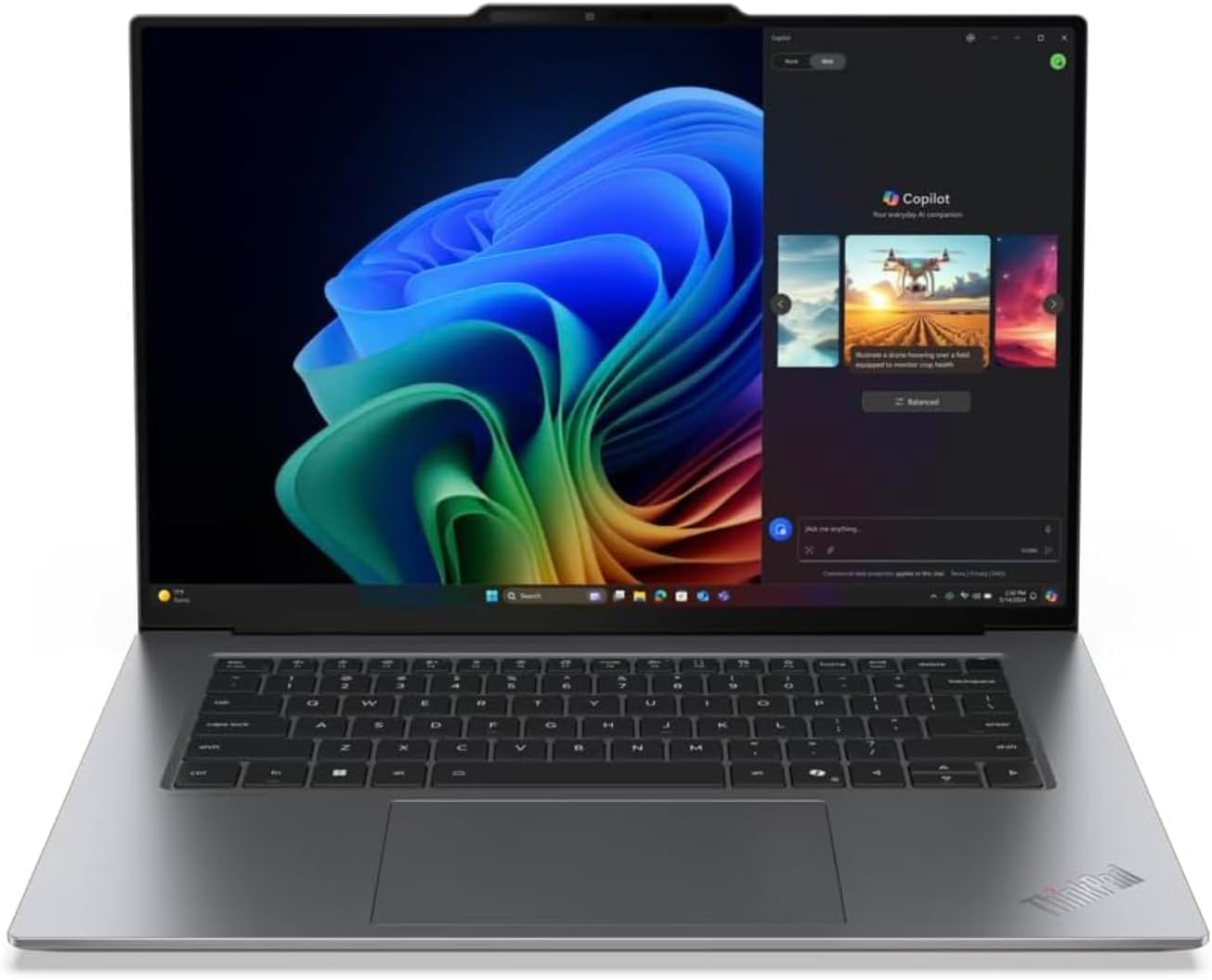 Lenovo ThinkPad X9 15 Aura Edition Laptop - Intel Core Ultra 7 258V, 32GB RAM, 1TB SSD, Arc 140V Graphics, OLED, 2.8K, 120Hz, Touch, 15.3' - Thunder Grey (21Q60029US)