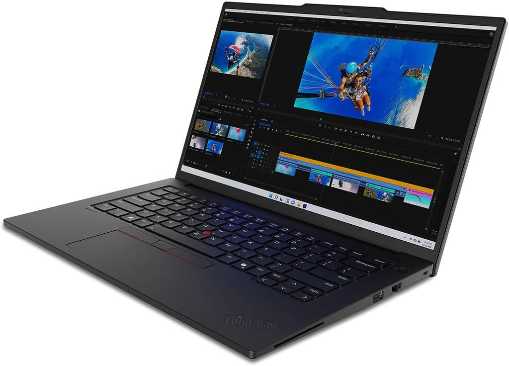 Lenovo ThinkPad P14s Gen 5 21G20022US 14.5' Touchscreen Mobile Workstation - WQXGA - Intel Core Ultra 7 155H - 16 GB - 512 GB SSD - English Keyboard - Black