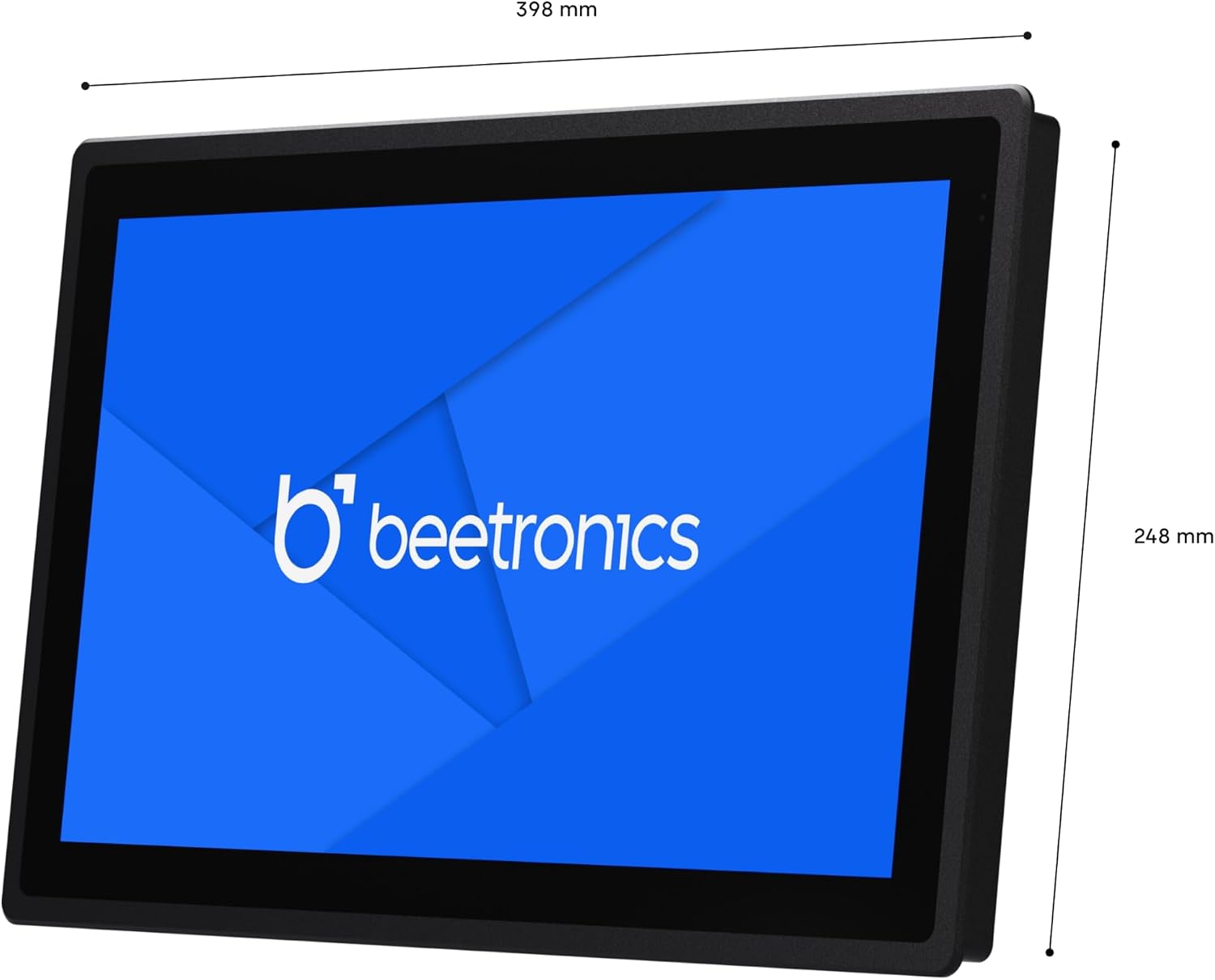 Beetronics 15 Inch High Brightness Touchscreen Monitor | Full HD 1080p | IP66 Waterproof & Dustproof | Industrial Sunlight Readable Outdoor Display for PC, Mac, Linux | 15HB9M/U1