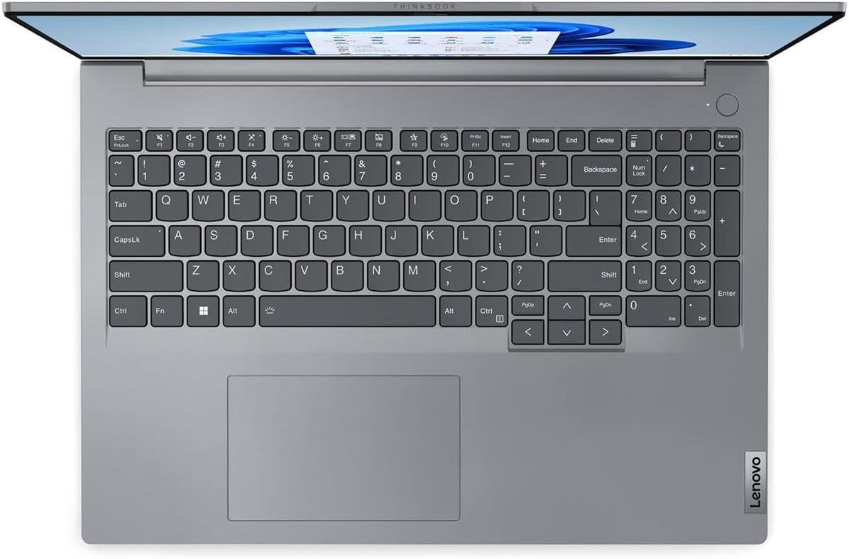 Lenovo ThinkBook 16 G7 IML 2025 Laptop, 16-Core Intel Core Ultra 7 155H, 16' WQXGA IPS Display, Intel Graphics, 24GB DDR5 1TB SSD, Backlit Keyboard, Thunderbolt 4, Wi-Fi 6, Win11 Pro