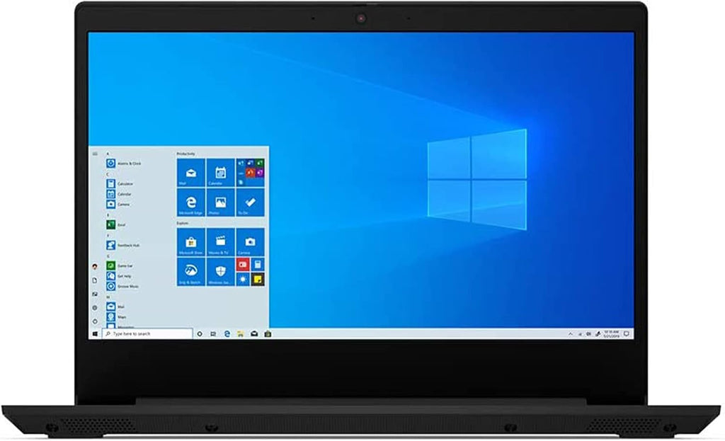 Lenovo 2020 IdeaPad 3 14.0' HD LED Non-Touchscreen Laptop PC, Intel Pentium Gold 6405U Dual Core Processor, 4GB DDR4 RAM, 128GB SSD, HDMI, Webcam, WiFi, Bluetooth 5, Windows 10 S, Black