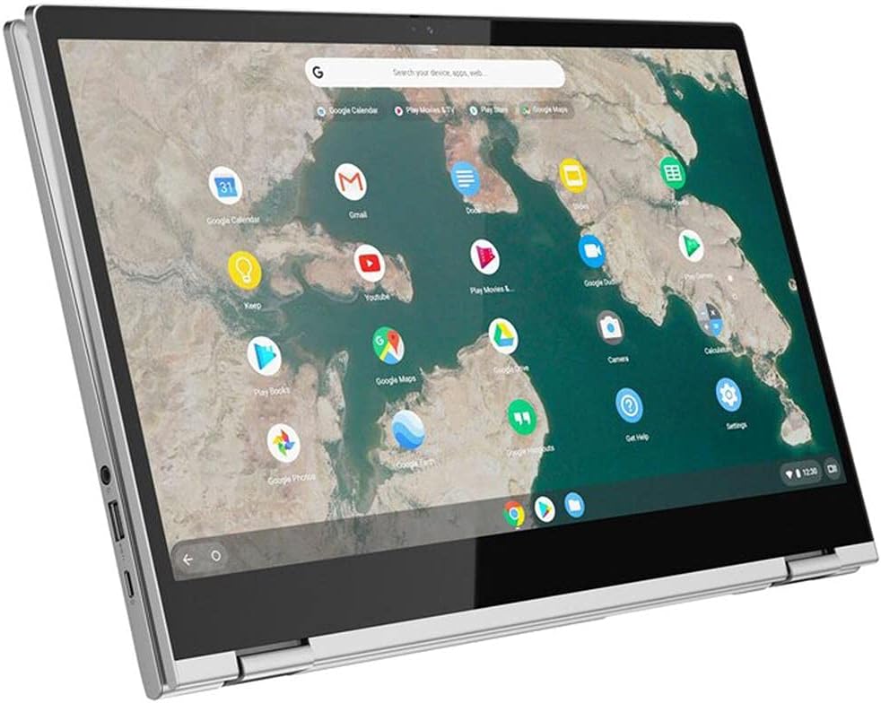 Lenovo Chromebook C340-15 15.6' Full HD 2-in-1 Touchscreen Notebook Computer, Intel Core i3-8130U 2.2GHz, 4GB RAM, 32GB eMMC, Chrome OS, Mineral Gray