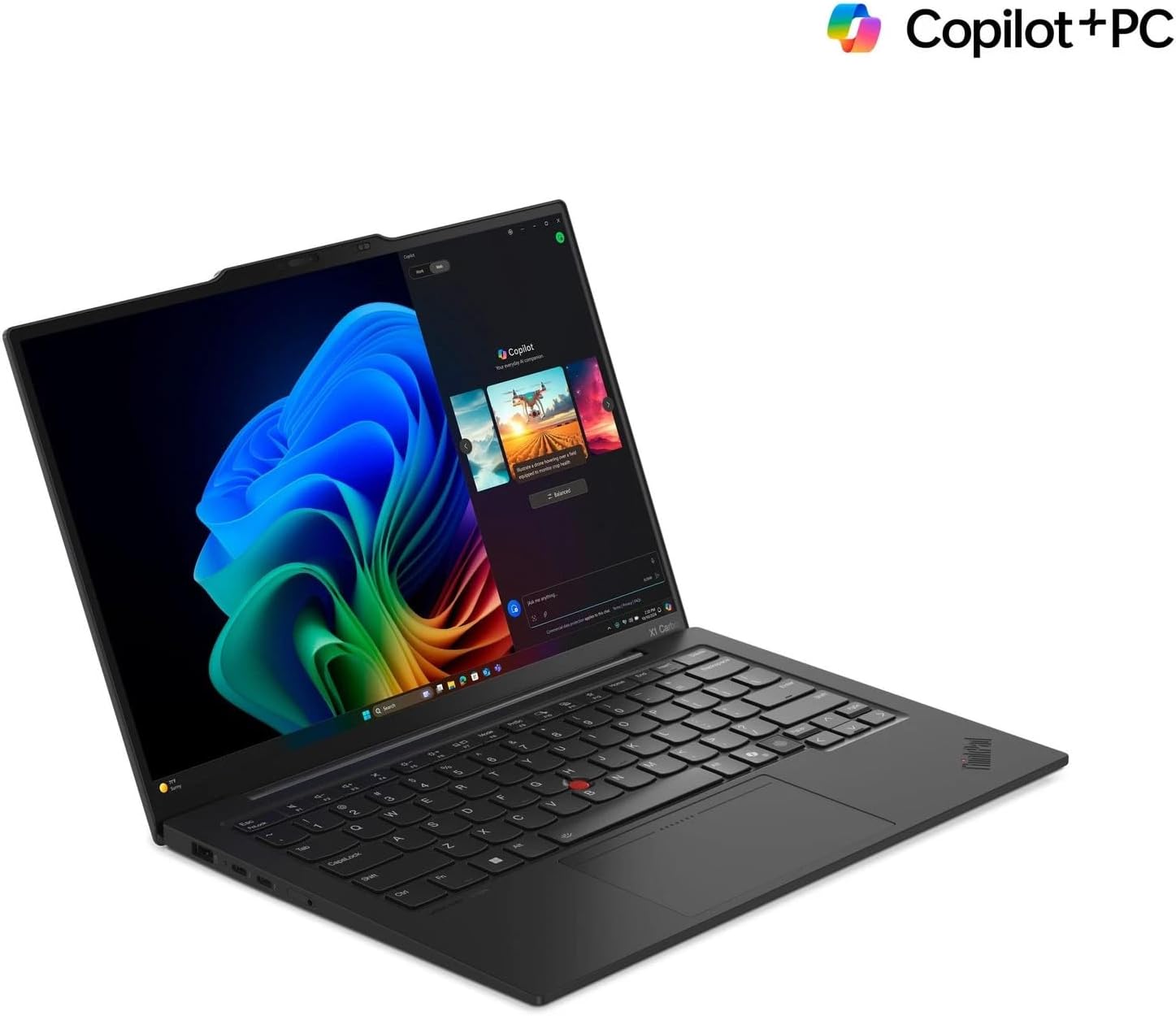 Lenovo ThinkPad X1 Carbon Gen 13, Intel Ultra 7 255U WUXGA (1920 x 1200) 500nits Touch, 32GB LPDDR5 RAM, 2TB SSD, Thunderbolt, and Window 11 Pro - Aura Edition - Black